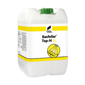 Engrais foliaire Basfoliar Top N SL, azote à libération lente pour gazons verdoyants.