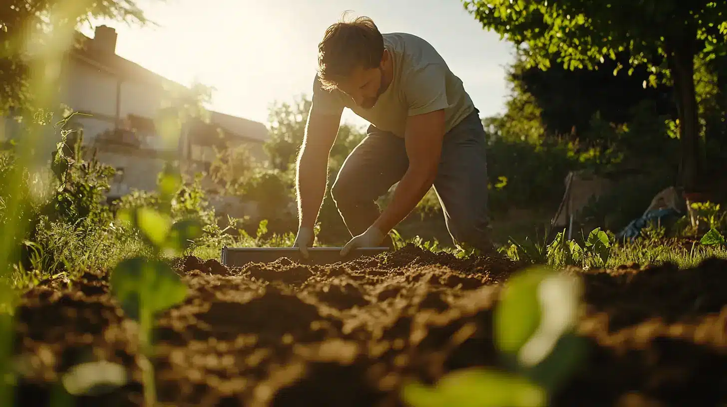 Niveler le jardin meilleure façon efficace