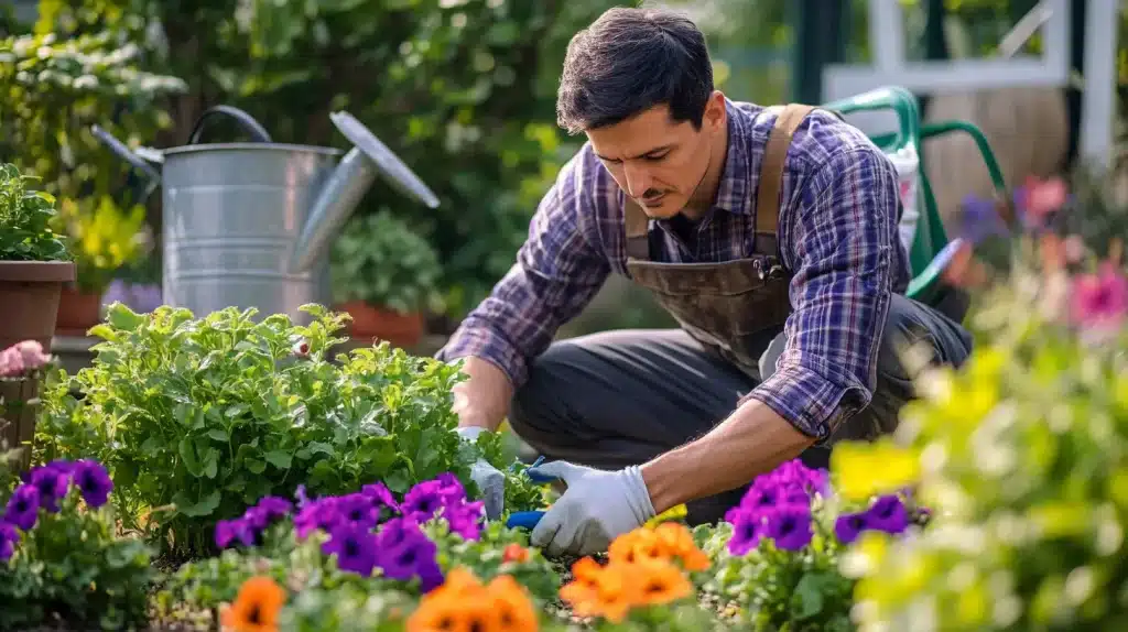 Pétunias colorés semis entretien conseils jardin